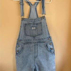 Levi's Light Blue Denim Overalls